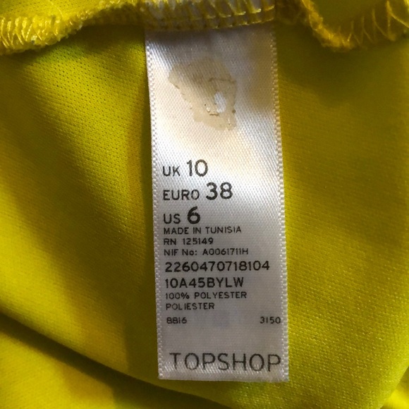 🟠 TOPSHOP 🟠 lace above the knee dress - Picture 5 of 9